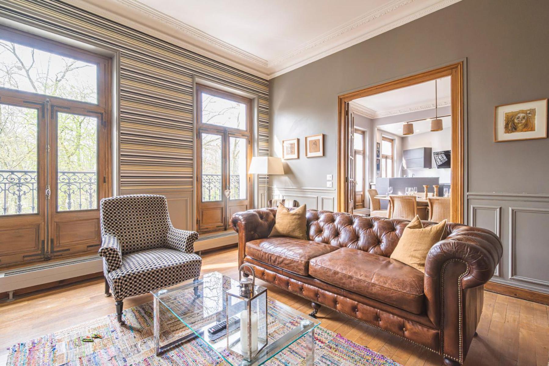 Apartamento L'Elegance Vue Parc Reims Exterior foto