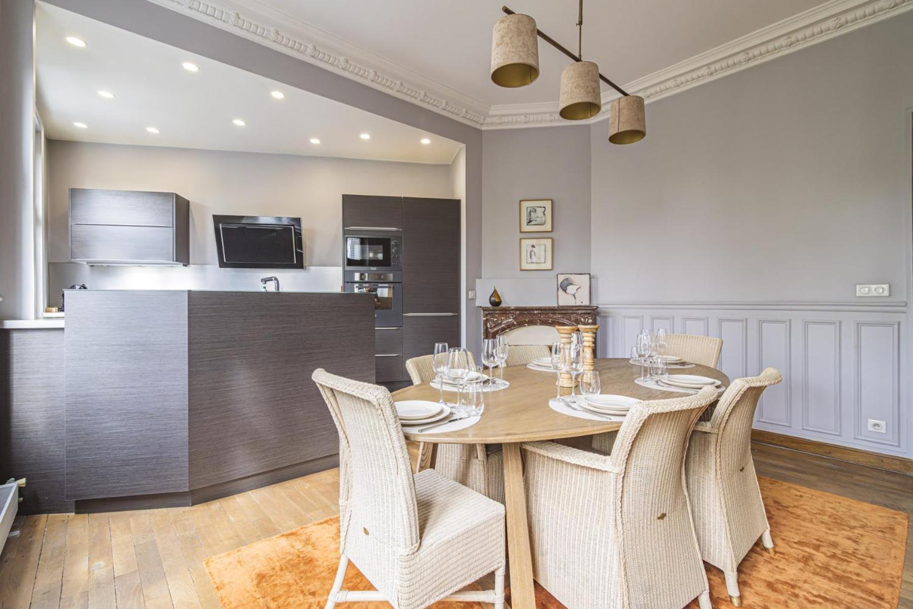 Apartamento L'Elegance Vue Parc Reims Exterior foto